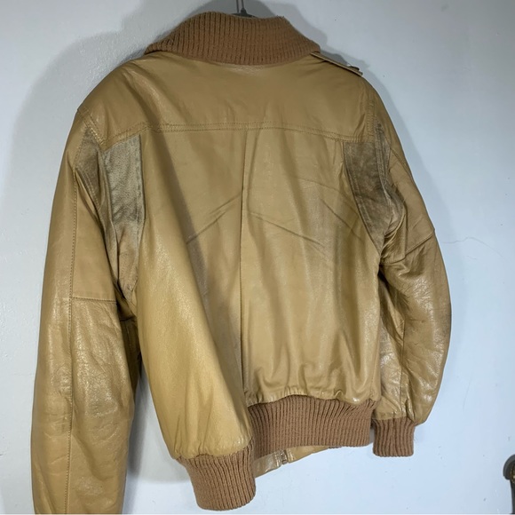 Vintage winter leather jacket (men) - Picture 6 of 11